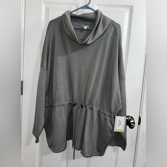 LuLaRoe Tops - LuLaRue “Teresa cinched cowl neck pullover” long sleeve sweater women’s